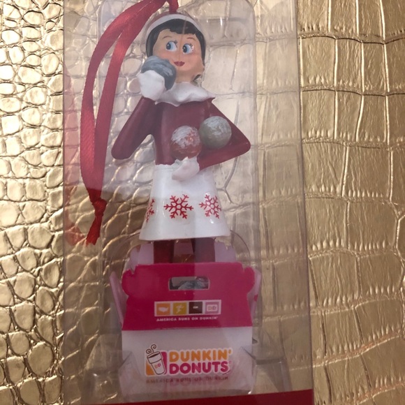 Elf on the Shelf Other - ☕️ Dunkin’ Ornament! Elf on the Shelf